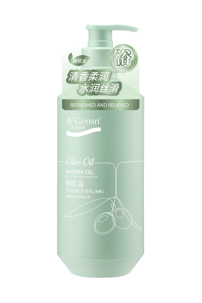 安安金纯橄榄油保湿润肤洗澡乳